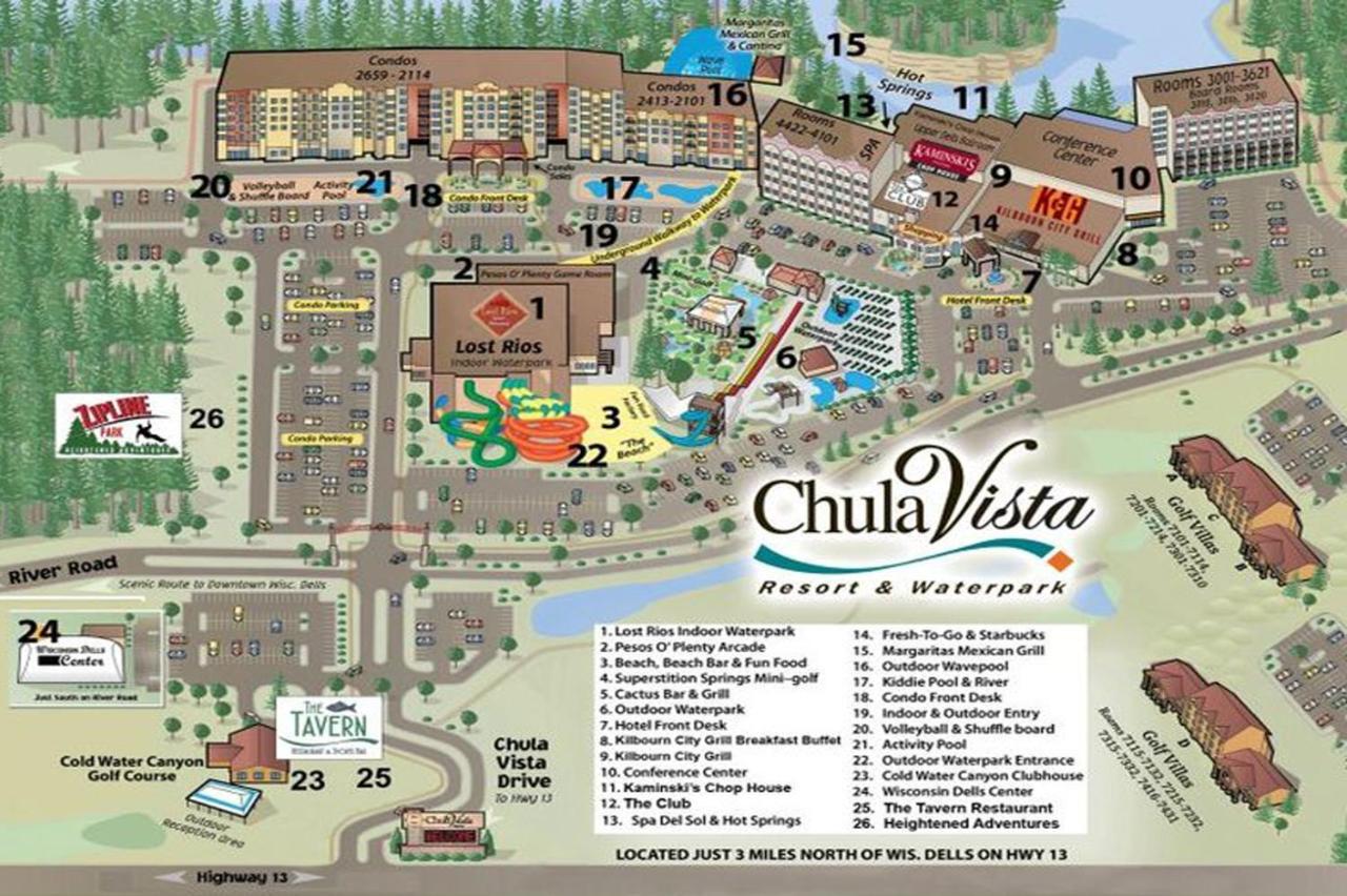 Chula Vista Condo Unit #2145 Wisconsin Dells Exterior foto